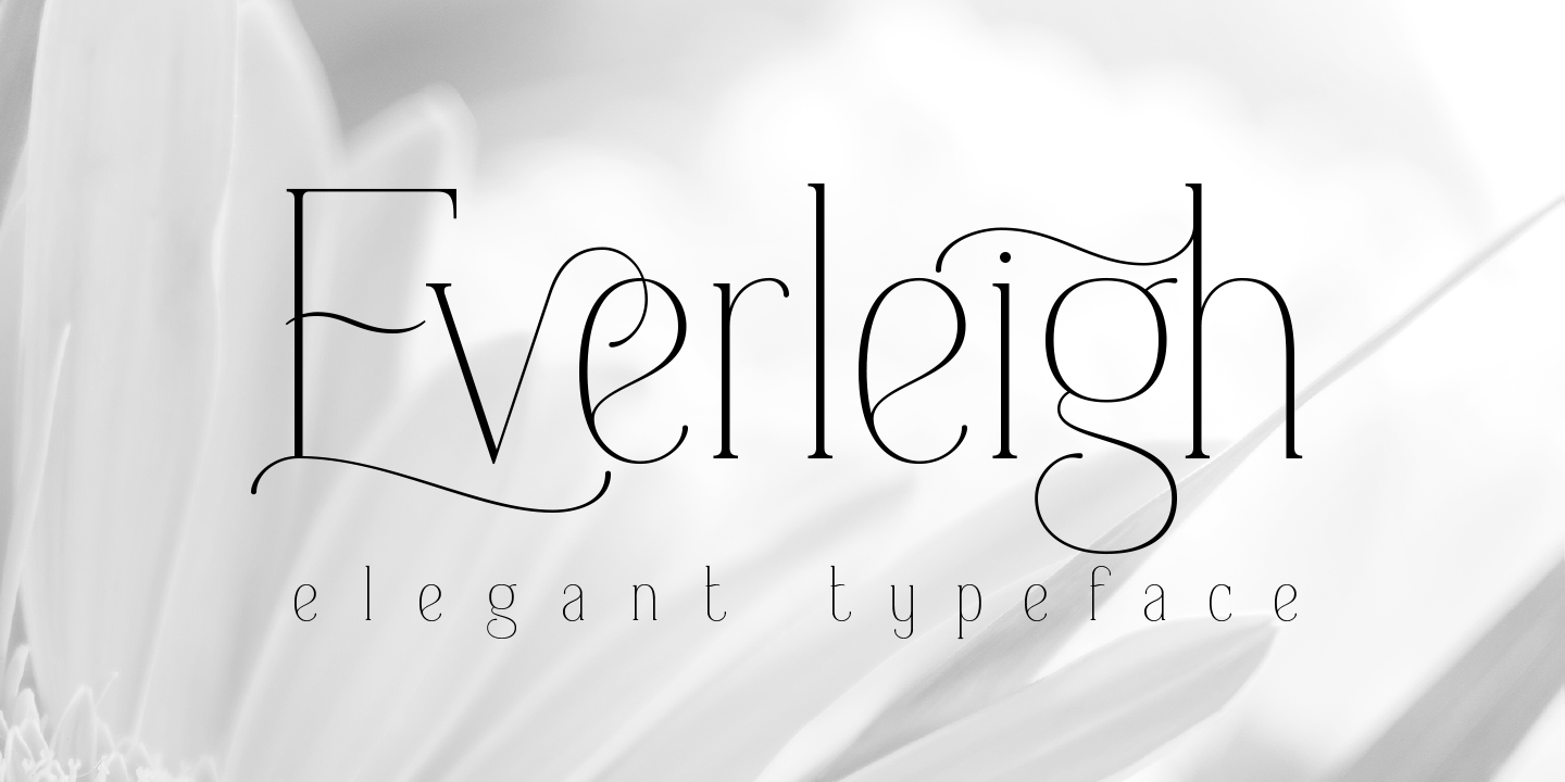 Шрифт Everleigh